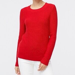 J. Crew Factory Crewneck Sweater Red Size Medium